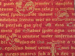 Illiad: ILLIAD Claret Fabric per metre