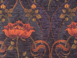 Parisienne: PARIS Navy fabric per metre