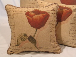 Tulips: Cord Lounge cushion